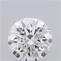 Lab Grown Diamond 1.00 Carats, Round with Ideal Cut, E Color, VVS2 Clarity and Certified by IGI