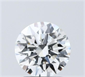 Lab Grown Diamond 1.52 Carats, Round with Ideal Cut, E Color, VVS2 Clarity and Certified by IGI