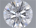 Lab Grown Diamond 0.72 Carats, Round with Excellent Cut, D Color, SI1 Clarity and Certified by IGI