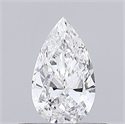Natural Diamond 0.28 Carats, Pear with  Cut, E Color, SI2 Clarity and Certified by GIA
