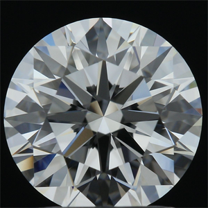 Picture of Natural Diamond 1.71 Carats, Round with Excellent Cut, D Color, VS1 Clarity and Certified by GIA