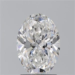 Picture of Natural Diamond 2.03 Carats, Oval with  Cut, F Color, VS2 Clarity and Certified by GIA