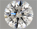 Diamante Natural 0.80 quilates, Redondo , Color H, claridad VVS1 y certificado GIA