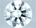 Natural Diamond 3.47 Carats, Round with Excellent Cut, I Color, VS1 Clarity and Certified by IGI
