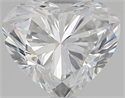 Natural Diamond 1.90 Carats, Heart with  Cut, E Color, VS2 Clarity and Certified by GIA