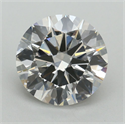 Lab Grown Diamond 3.31 Carats, Round with Excellent Cut, F Color, VVS2 Clarity and Certified by IGI