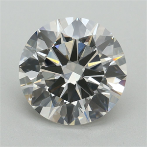 Picture of Lab Grown Diamond 3.31 Carats, Round with Excellent Cut, F Color, VVS2 Clarity and Certified by IGI