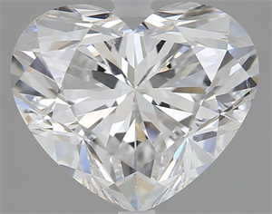 Picture of Natural Diamond 3.02 Carats, Heart with  Cut, D Color, SI1 Clarity and Certified by GIA