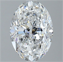 Diamante Natural 2.80 quilates, Ovalado , Color D, claridad SI1 y certificado GIA