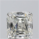 Diamante Natural 1.22 quilates, Del cojín , Color J, claridad VVS2 y certificado GIA