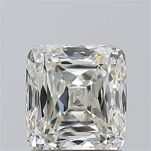 Foto Diamante Natural 1.22 quilates, Del cojín , Color J, claridad VVS2 y certificado GIA de