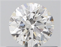Diamante Natural 0.50 quilates, Redondo , Color H, claridad VS2 y certificado GIA