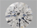 Diamante Natural 0.51 quilates, Redondo , Color F, claridad VS2 y certificado GIA