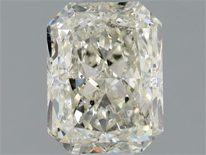 Picture of Natural Diamond 0.91 Carats, Radiant with  Cut, I Color, SI2 Clarity and Certified by HRD