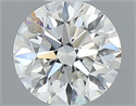 Natural Diamond 0.51 Carats, Round with Excellent Cut, I Color, VVS1 Clarity and Certified by GIA