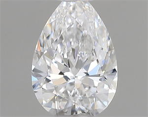 Picture of Natural Diamond 0.40 Carats, Pear with  Cut, E Color, VS1 Clarity and Certified by GIA