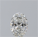Natural Diamond 1.23 Carats, Oval with  Cut, G Color, SI1 Clarity and Certified by GIA
