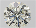 Diamante Natural 2.51 quilates, Redondo , Color J, claridad VS1 y certificado IGI