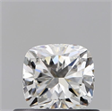 Natural Diamond 0.50 Carats, Cushion with  Cut, G Color, VVS1 Clarity and Certified by GIA