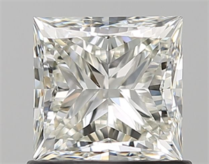 Picture of Natural Diamond 1.01 Carats, Princess with  Cut, J Color, VS2 Clarity and Certified by GIA