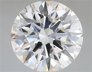 Picture of Lab Grown Diamond 5.08 Carats, Round with Ideal Cut, F Color, VVS2 Clarity and Certified by IGI