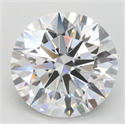 Del inventario de diamantes de laboratorio, 3.30 quilates, Redondo , Color D, claridad IF y certificado IGI