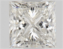 Diamante Natural 0.50 quilates, Princesa , Color I, claridad VVS1 y certificado GIA