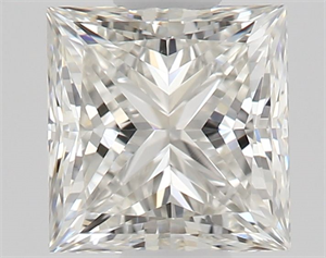 Foto Diamante Natural 0.50 quilates, Princesa , Color I, claridad VVS1 y certificado GIA de