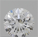Natural Diamond 0.40 Carats, Round with Excellent Cut, E Color, VVS2 Clarity and Certified by GIA