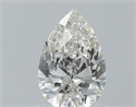 Natural Diamond 0.80 Carats, Pear with  Cut, I Color, IF Clarity and Certified by GIA