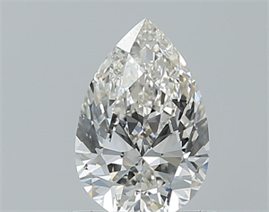 Picture of Natural Diamond 0.80 Carats, Pear with  Cut, I Color, IF Clarity and Certified by GIA