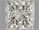 Natural Diamond 1.01 Carats, Princess with  Cut, K Color, VVS1 Clarity and Certified by GIA