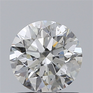 Picture of Natural Diamond 0.84 Carats, Round with Excellent Cut, I Color, SI1 Clarity and Certified by GIA