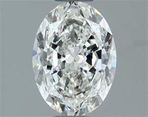 Picture of Natural Diamond 1.40 Carats, Oval with  Cut, H Color, VVS2 Clarity and Certified by GIA