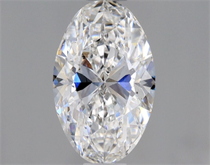 Picture of Natural Diamond 0.70 Carats, Oval with  Cut, E Color, SI1 Clarity and Certified by GIA