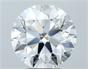 Diamante Natural 3.90 quilates, Redondo , Color F, claridad VVS2 y certificado GIA