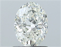 Diamante Natural 0.90 quilates, Ovalado , Color J, claridad VS2 y certificado GIA