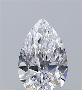 Foto Diamante Natural 0.31 quilates, De pera , Color D, claridad VS1 y certificado GIA de