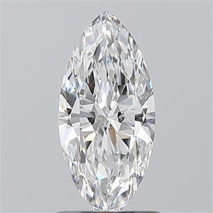 Picture of Natural Diamond 1.01 Carats, Marquise with  Cut, D Color, VVS1 Clarity and Certified by GIA