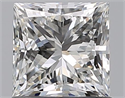 Natural Diamond 1.00 Carats, Princess with  Cut, H Color, VS2 Clarity and Certified by GIA