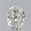 Diamante Natural 2.01 quilates, Ovalado , Color G, claridad SI2 y certificado GIA