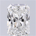 Diamante Natural 3.52 quilates, Radiante , Color F, claridad VS2 y certificado GIA