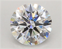 Lab Grown Diamond 3.04 Carats, Round with Ideal Cut, E Color, VVS2 Clarity and Certified by IGI