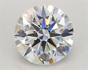 Picture of Lab Grown Diamond 3.04 Carats, Round with Ideal Cut, E Color, VVS2 Clarity and Certified by IGI