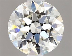 Picture of Natural Diamond 0.80 Carats, Round with Excellent Cut, K Color, SI1 Clarity and Certified by GIA