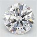 Del inventario de diamantes de laboratorio, 2.63 quilates, Redondo , Color D, claridad IF y certificado IGI