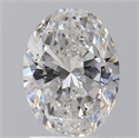 Natural Diamond 1.20 Carats, Oval with  Cut, E Color, SI2 Clarity and Certified by GIA