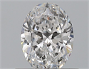 Diamante Natural 0.51 quilates, Ovalado , Color D, claridad I1 y certificado GIA