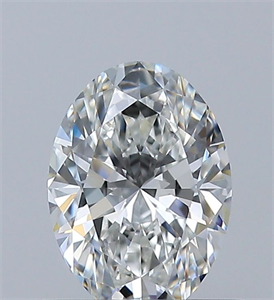 Foto Diamante Natural 0.60 quilates, Ovalado , Color G, claridad VS1 y certificado GIA de