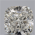 Natural Diamond 0.91 Carats, Cushion with  Cut, G Color, VVS2 Clarity and Certified by GIA